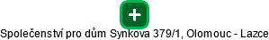 Společenství pro dům Synkova 379/1, Olomouc - Lazce - obrázek vizuálního zobrazení vztahů obchodního rejstříku