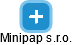 Minipap s.r.o. - obrázek vizuálního zobrazení vztahů obchodního rejstříku