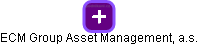 ECM Group Asset Management, a.s. - obrázek vizuálního zobrazení vztahů obchodního rejstříku