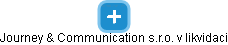 Journey & Communication s.r.o. v likvidaci - obrázek vizuálního zobrazení vztahů obchodního rejstříku