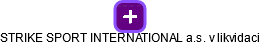 STRIKE SPORT INTERNATIONAL a.s. v likvidaci - obrázek vizuálního zobrazení vztahů obchodního rejstříku