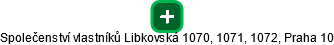 Společenství vlastníků Libkovská 1070, 1071, 1072, Praha 10 - obrázek vizuálního zobrazení vztahů obchodního rejstříku