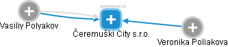 Čeremuški City s.r.o. - obrázek vizuálního zobrazení vztahů obchodního rejstříku