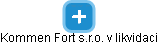 Kommen Fort s.r.o. v likvidaci - obrázek vizuálního zobrazení vztahů obchodního rejstříku