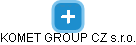 KOMET GROUP CZ s.r.o. - obrázek vizuálního zobrazení vztahů obchodního rejstříku