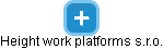 Height work platforms s.r.o. - obrázek vizuálního zobrazení vztahů obchodního rejstříku