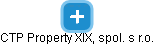 CTP Property XIX, spol. s r.o. - obrázek vizuálního zobrazení vztahů obchodního rejstříku
