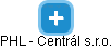 PHL - Centrál s.r.o. - obrázek vizuálního zobrazení vztahů obchodního rejstříku