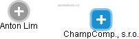 ChampComp., s.r.o. - obrázek vizuálního zobrazení vztahů obchodního rejstříku