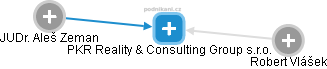 PKR Reality & Consulting Group s.r.o. - obrázek vizuálního zobrazení vztahů obchodního rejstříku