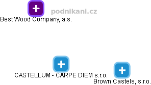 CASTELLUM - CARPE DIEM s.r.o. - obrázek vizuálního zobrazení vztahů obchodního rejstříku