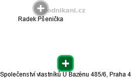 Společenství vlastníků U Bazénu 485/6, Praha 4 - obrázek vizuálního zobrazení vztahů obchodního rejstříku