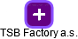 TSB Factory a.s. - obrázek vizuálního zobrazení vztahů obchodního rejstříku
