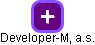 Developer-M, a.s. - obrázek vizuálního zobrazení vztahů obchodního rejstříku
