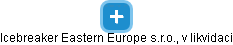 Icebreaker Eastern Europe s.r.o., v likvidaci - obrázek vizuálního zobrazení vztahů obchodního rejstříku