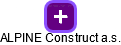 ALPINE Construct a.s. - obrázek vizuálního zobrazení vztahů obchodního rejstříku
