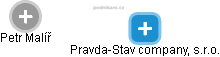 Pravda-Stav company, s.r.o. - obrázek vizuálního zobrazení vztahů obchodního rejstříku