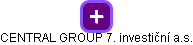 CENTRAL GROUP 7. investiční a.s. - obrázek vizuálního zobrazení vztahů obchodního rejstříku