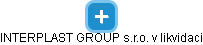 INTERPLAST GROUP s.r.o. v likvidaci - obrázek vizuálního zobrazení vztahů obchodního rejstříku