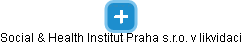 Social & Health Institut Praha s.r.o. v likvidaci - obrázek vizuálního zobrazení vztahů obchodního rejstříku