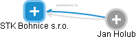 STK Bohnice s.r.o. - obrázek vizuálního zobrazení vztahů obchodního rejstříku