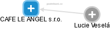 CAFE LE ANGEL s.r.o. - obrázek vizuálního zobrazení vztahů obchodního rejstříku