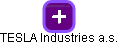 TESLA Industries a.s. - obrázek vizuálního zobrazení vztahů obchodního rejstříku