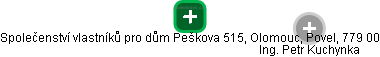Společenství vlastníků pro dům Peškova 515, Olomouc, Povel, 779 00 - obrázek vizuálního zobrazení vztahů obchodního rejstříku