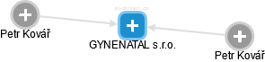 GYNENATAL s.r.o. - obrázek vizuálního zobrazení vztahů obchodního rejstříku