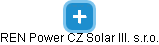 REN Power CZ Solar III. s.r.o. - obrázek vizuálního zobrazení vztahů obchodního rejstříku