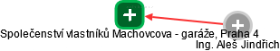 Společenství vlastníků Machovcova - garáže, Praha 4 - obrázek vizuálního zobrazení vztahů obchodního rejstříku