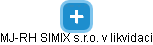 MJ-RH SIMIX s.r.o. v likvidaci - obrázek vizuálního zobrazení vztahů obchodního rejstříku