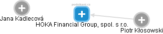 HOKA Financial Group, spol. s r.o. - obrázek vizuálního zobrazení vztahů obchodního rejstříku