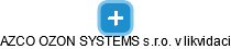 AZCO OZON SYSTEMS s.r.o. v likvidaci - obrázek vizuálního zobrazení vztahů obchodního rejstříku
