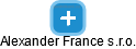 Alexander France s.r.o. - obrázek vizuálního zobrazení vztahů obchodního rejstříku