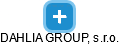 DAHLIA GROUP, s.r.o. - obrázek vizuálního zobrazení vztahů obchodního rejstříku