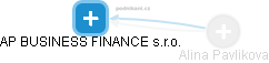 AP BUSINESS FINANCE s.r.o. - obrázek vizuálního zobrazení vztahů obchodního rejstříku