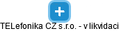 TELefonika CZ s.r.o. - v likvidaci - obrázek vizuálního zobrazení vztahů obchodního rejstříku