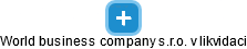 World business company s.r.o. v likvidaci - obrázek vizuálního zobrazení vztahů obchodního rejstříku