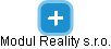 Modul Reality s.r.o. - obrázek vizuálního zobrazení vztahů obchodního rejstříku
