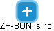 ŽH-SUN, s.r.o. - obrázek vizuálního zobrazení vztahů obchodního rejstříku
