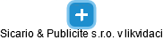 Sicario & Publicite s.r.o. v likvidaci - obrázek vizuálního zobrazení vztahů obchodního rejstříku