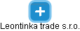 Leontinka trade s.r.o. - obrázek vizuálního zobrazení vztahů obchodního rejstříku