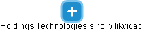 Holdings Technologies s.r.o. v likvidaci - obrázek vizuálního zobrazení vztahů obchodního rejstříku