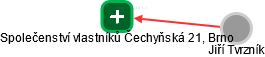 Společenství vlastníků Čechyňská 21, Brno - obrázek vizuálního zobrazení vztahů obchodního rejstříku