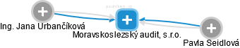 Moravskoslezský audit, s.r.o. - obrázek vizuálního zobrazení vztahů obchodního rejstříku