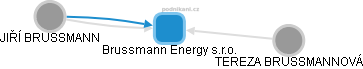 Brussmann Energy s.r.o. - obrázek vizuálního zobrazení vztahů obchodního rejstříku