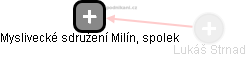 Myslivecké sdružení Milín, spolek - obrázek vizuálního zobrazení vztahů obchodního rejstříku