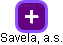 Savela, a.s. - obrázek vizuálního zobrazení vztahů obchodního rejstříku