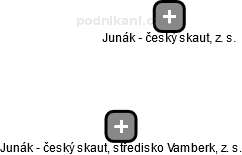 Junák - český skaut, středisko Vamberk, z. s. - obrázek vizuálního zobrazení vztahů obchodního rejstříku